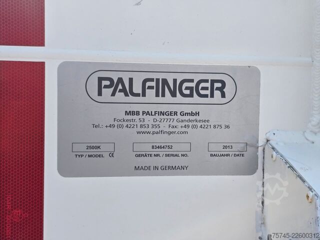 Frigofrik römork ROHR RZK * DURCHLADER *SCHWENKKLAPP * PALFINGER LBW *