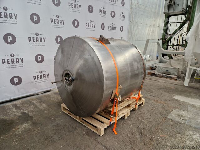 Reattore in acciaio inox NIKRO 316L, 2013 litri, 2 bar interni, 2 bar camicia. Nikro 2013 Litre