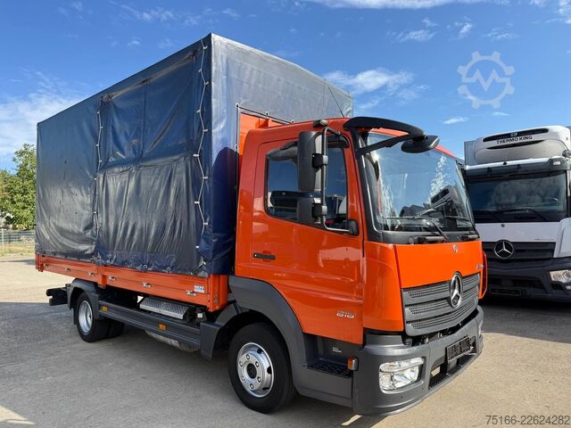 Ponyvával szerelt furgon MERCEDES-BENZ ATEGO 816 Pritsche/Plane 4,90 m *Klima