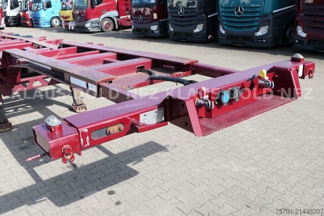 Semiremorcă cu caroserie interschimbabilă KÖGEL Port 45 BDF Multi Chassis Liftachse max. 41,00 t