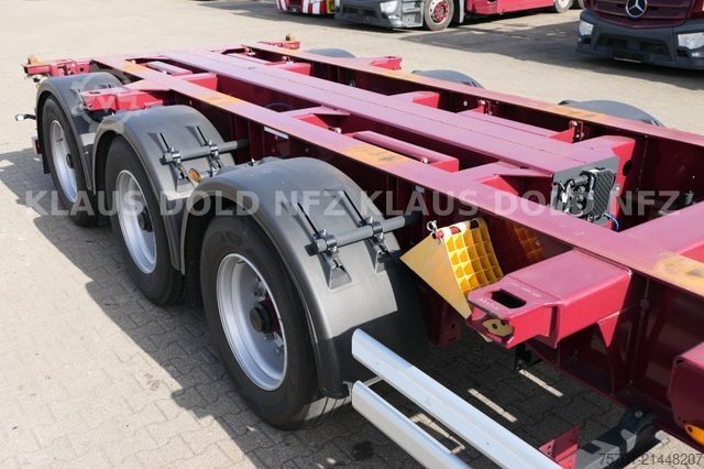 Semiremorcă cu caroserie interschimbabilă KÖGEL Port 45 BDF Multi Chassis Liftachse max. 41,00 t