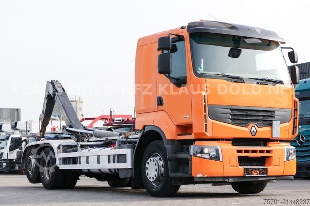 Φορτηγό μεταφοράς ποτών RENAULT Premium 460 Abrollkipper Retarder Kamera Euro 5