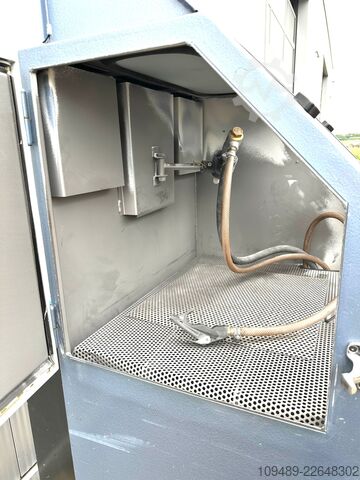 Instalación de arenado/GUYSON y filtro GUYSON Sandstrahlanlage & Filter