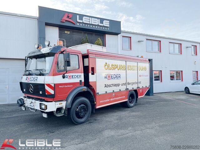 Altul MERCEDES-BENZ 1222AF *Rüstwagen*Metz RW2*Generator*Feuerwehr*