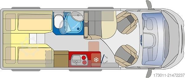 Kamper PÖSSL Summit 600L Markise Lithium Solar MJ 2026