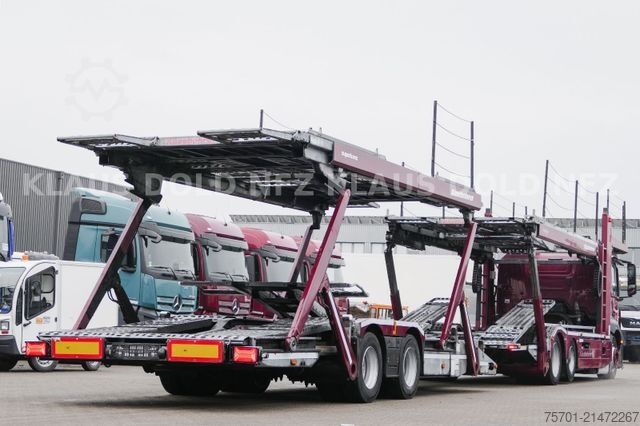 Φορτηγό μεταφοράς αυτοκινήτων MERCEDES-BENZ Actros 2443 Retarder  Kässbohrer Supertrans