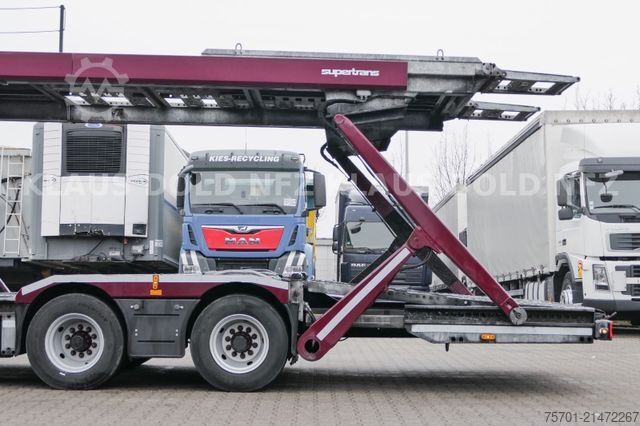Φορτηγό μεταφοράς αυτοκινήτων MERCEDES-BENZ Actros 2443 Retarder  Kässbohrer Supertrans