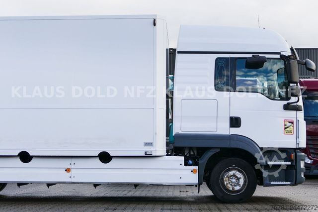 Βαν μεταφοράς αυτοκινήτων MERCEDES-BENZ TGL 8.250 geschloss. Autotransp. Moetefindt