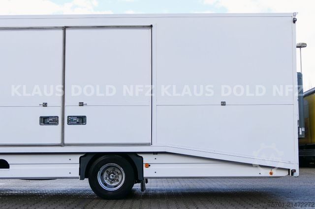 Βαν μεταφοράς αυτοκινήτων MERCEDES-BENZ TGL 8.250 geschloss. Autotransp. Moetefindt