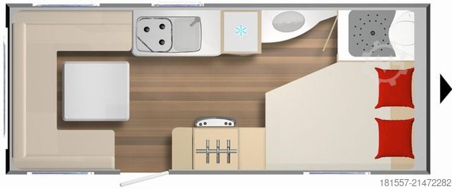 Wohnwagen BÜRSTNER Premio 460 TS