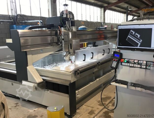 Steenfreesmachine Intermac PRIMUS 402 Waterjet 5 Axis