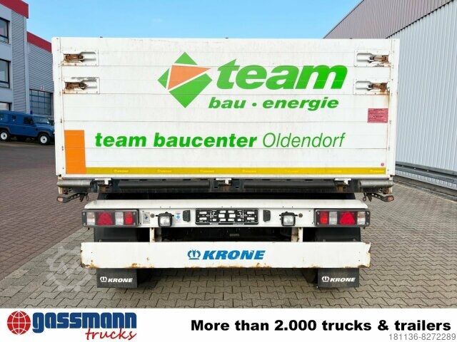 Remolque abierto con toldo Krone AZP 18