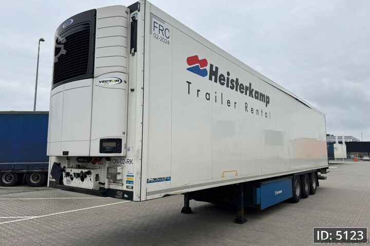 Soğutmalı/dondurulmuş taşıma Krone SD / Carrier Vector 1550 / DHOLLANDIA 2000Kg / ...