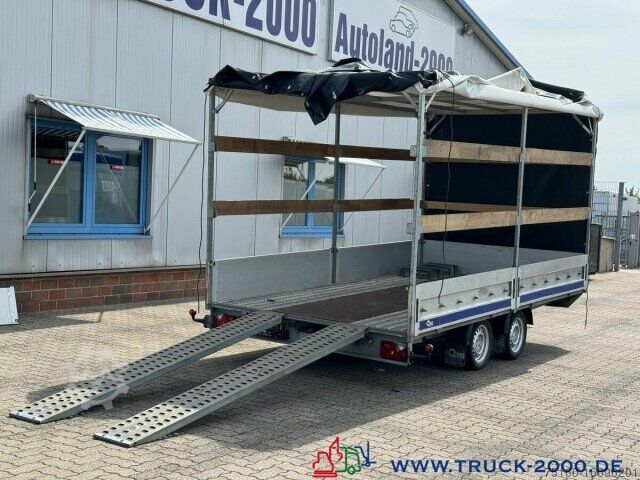 Remorcă transport auto Blyss Pionier Trailer 2.700Kg GESCHLOSSEN 100 Km/h