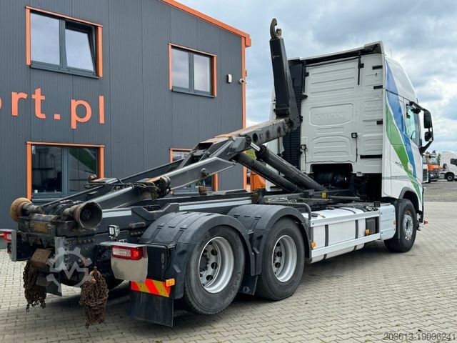 Kanca kasalı yük kamyonu (roll-off) VOLVO FH 540 6x2 Abrollkipper MEILLER RK 26.67