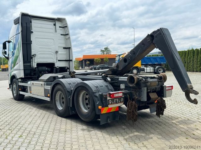 Kanca kasalı yük kamyonu (roll-off) VOLVO FH 540 6x2 Abrollkipper MEILLER RK 26.67