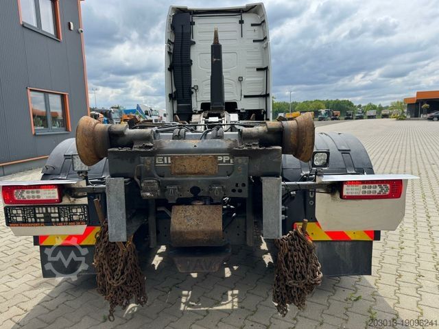 Kanca kasalı yük kamyonu (roll-off) VOLVO FH 540 6x2 Abrollkipper MEILLER RK 26.67