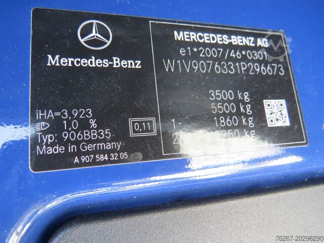 Kola sa kutijama Mercedes-Benz Sprinter 315 CDI Kasten Euro 6d-Temp MBU