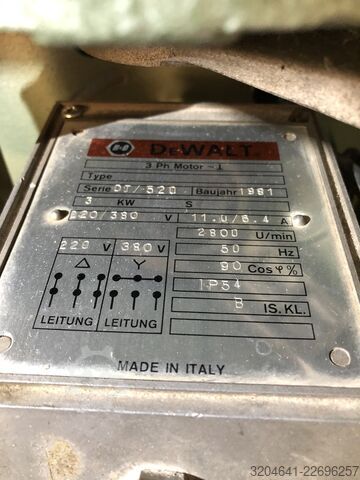 κυκλικό πριόνι DEWALT 1600S