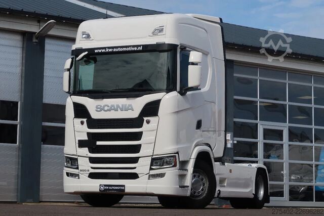 MTS standard Scania S500 NGS RETARDER/ 2X TANK/ PARK CLIMA/ ACC