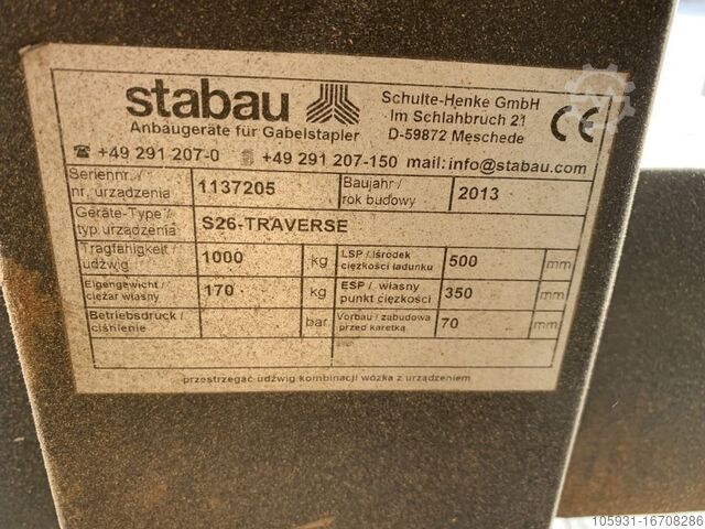 Teçhizat Stabau Traverse Stabau S26
