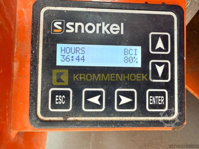 Scherenhebebühne Snorkel S 3219 E Nieuwe Accu's