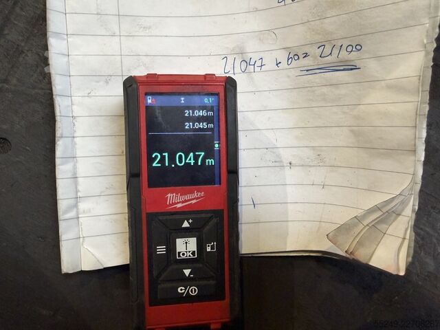 ABUS 5-tons kraan, overspanning 21.100 mm. Abus 5 ton overhead crane. Span: 21.100 mm.