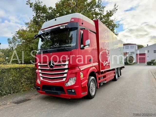 Gekoeld/bevroren transport Mercedes-Benz Actros 2745 6x2/Mitsubishi TU85SA/Eu6/2 x LBW