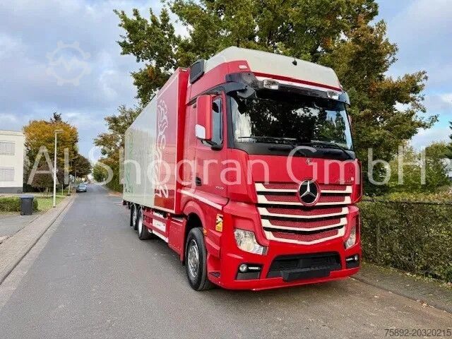 Gekoeld/bevroren transport Mercedes-Benz Actros 2745 6x2/Mitsubishi TU85SA/Eu6/2 x LBW