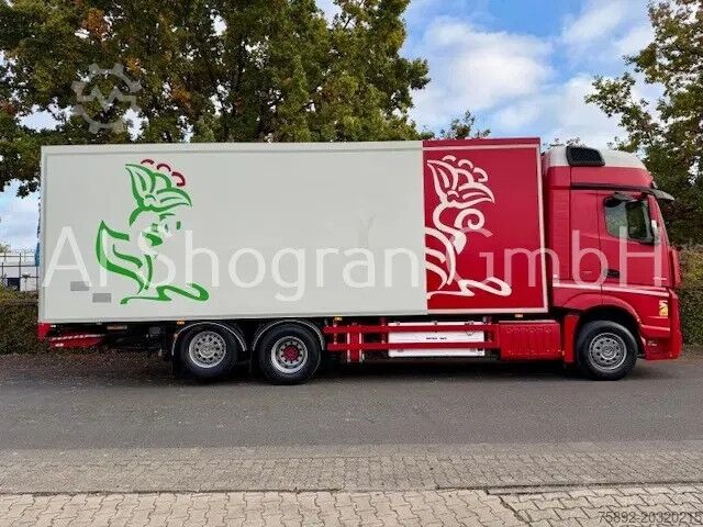 Gekoeld/bevroren transport Mercedes-Benz Actros 2745 6x2/Mitsubishi TU85SA/Eu6/2 x LBW