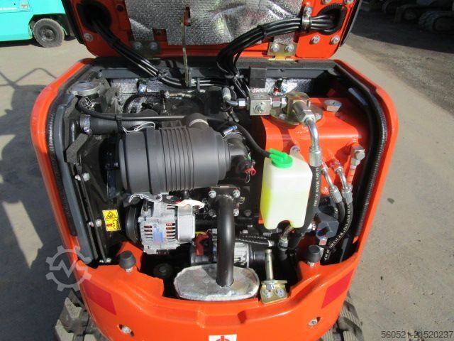 Mini excavators Atlas AC08B - mechan. Schnellwechsler LEHNHOF + 3 Löffel