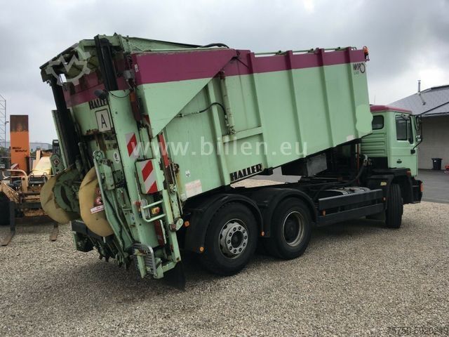 Camion à ordures MAN 26.342  6x2Haller M 18 WRG Kippbar