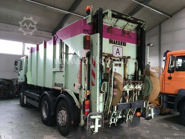 Vuilniswagen MAN 26.342 6x2Haller M 18 WRG Kippbar