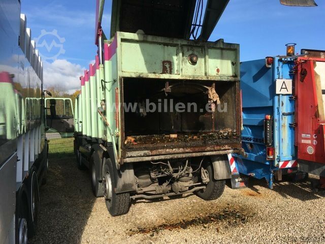 Camion à ordures MAN 26.342  6x2Haller M 18 WRG Kippbar