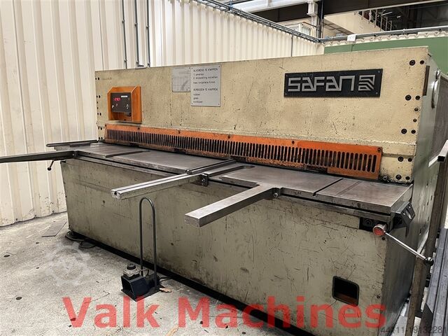 Safan guillotinesaks 2500 x 6 mm Safan VS255-6