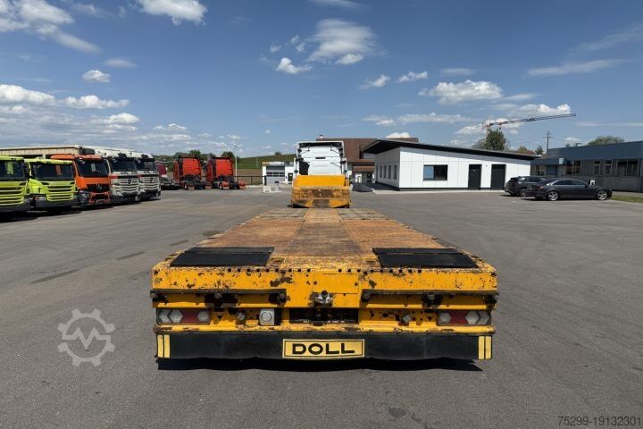 Dieplader oplegger Doll Panther S3E Tele / Swiss-Vehicle
