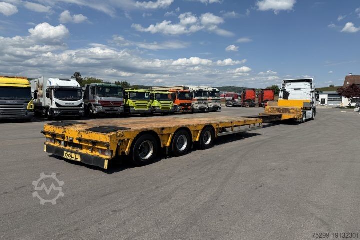 Dieplader oplegger Doll Panther S3E Tele / Swiss-Vehicle