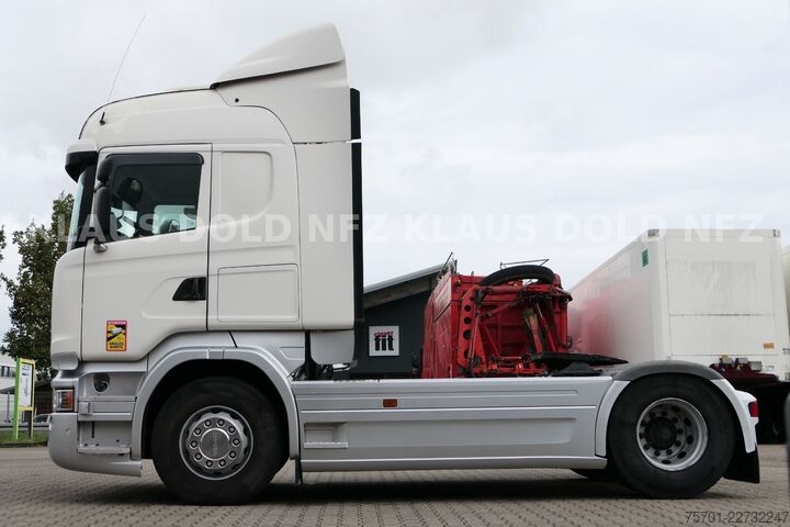 Standart çekici ünitesi SCANIA R 450 Retarder Standklima 2 XL-Tanks Euro 6