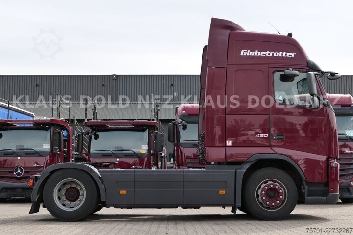 Τυπική μονάδα τράκτορα VOLVO FH 420 Globetrotter Klimaautomatik Euro 5