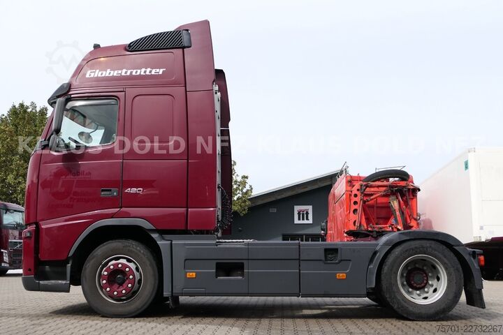 Τυπική μονάδα τράκτορα VOLVO FH 420 Globetrotter Klimaautomatik Euro 5