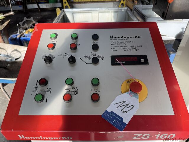 Merkez taşlama makinesi HENNINGER ZS 160