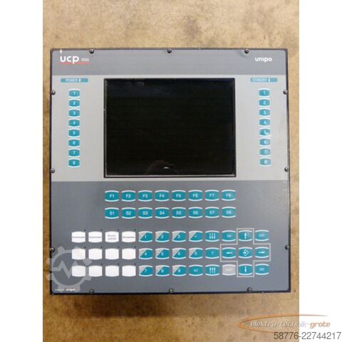 Componenta Unipo UCP-1000 Bedienpanel 2IBT9UXT0000 SN: 80216/732