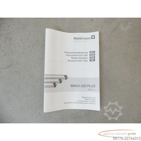 Komponent Waldmann MQAL 84 ND Maschinenleuchte / 113731000-00806840 --