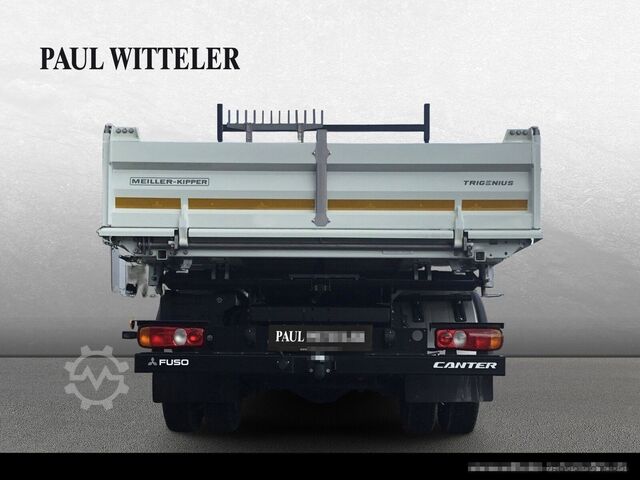 Driezijdige kipper bestelwagen MITSUBISHI Canter 7C18 Meiller-Trigenius-Kipper AHK 3,5 to