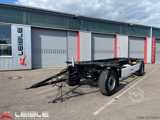Swap chassis trailer KRONE AZ*BDF Lafette*Reifen 70-80% *kein Rost*