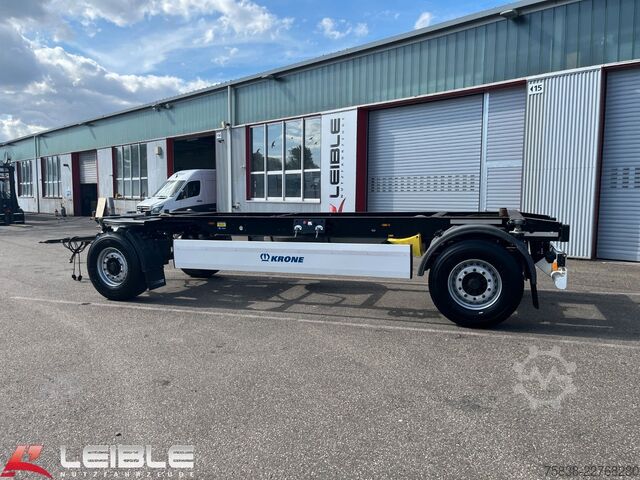 Swap chassis trailer KRONE AZ*BDF Lafette*Reifen 70-80% *kein Rost*