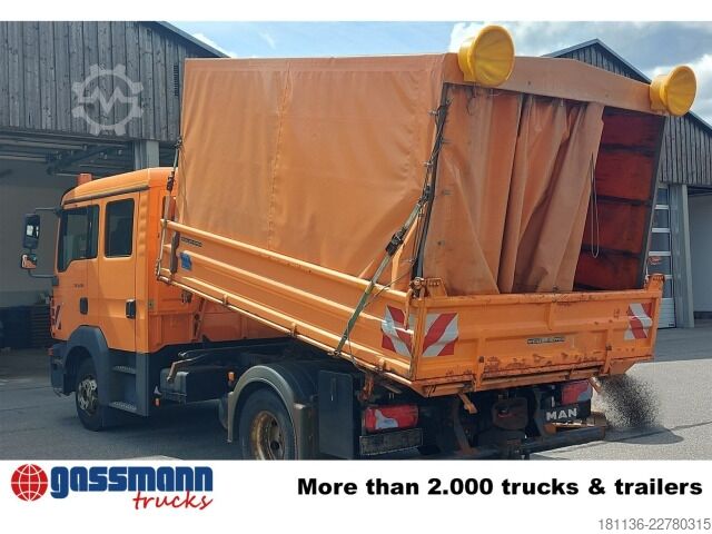 Camión volquete MAN TGL 12.180 4x2 BL DOKA 6-Sitzer 2xAHK