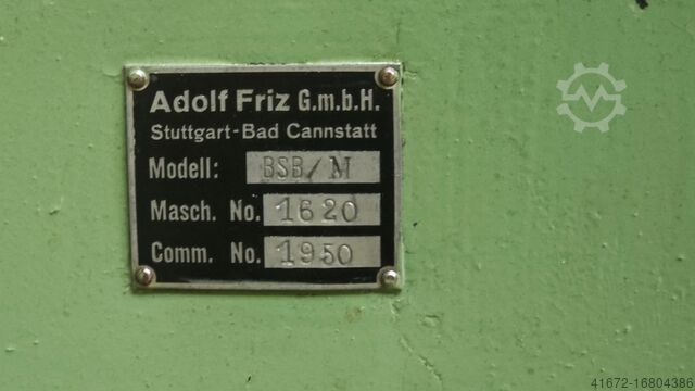 Szalagcsiszoló Adolf Friz BSB/M