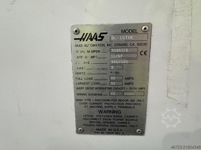 CNC torna tezgahı HAAS SL 10-THE