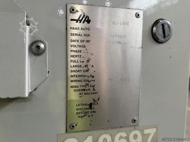 CNC torna tezgahı HAAS SL 10-HE